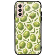 Olive Vibes Samsung Galaxy S21 Groove TPU (Tempered Glass και TPU)