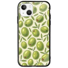 Olive Vibes iPhone 14 Groove TPU (Tempered Glass και TPU)