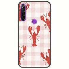Lobster Picnic Xiaomi Redmi Note 8 2021 Black TPU (Μαύρη Σιλικόνη)