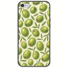 Olive Vibes iPhone 6 Plus / iPhone 6s Plus Black TPU (Μαύρη Σιλικόνη)