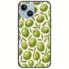 Olive Vibes iPhone 15 Black TPU (Μαύρη Σιλικόνη)