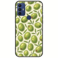 Olive Vibes TCL 305 / 306 / 30E / 30SE Black TPU (Μαύρη Σιλικόνη)