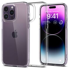 spigen ultra hybrid iphone 14 pro max crystal clear θήκη