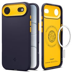 Θήκη Spigen Nano Pop Mag Blueberry Navy για iPhone Air - εμπρός όψη