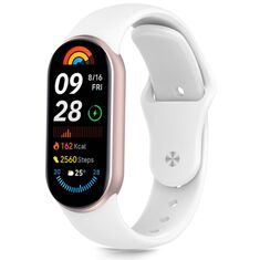Xiaomi Smart Band 9 με λουράκι White Tech Protect Iconband