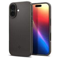 spigen thin fit magsafe θήκη iphone 17 gunmetal