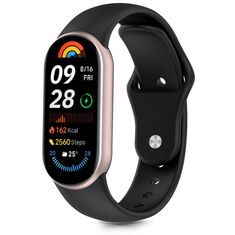 Xiaomi Smart Band 9 με λουράκι Black Tech Protect Iconband