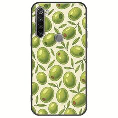 Olive Vibes Xiaomi Redmi Note 8T Black TPU (Μαύρη Σιλικόνη)