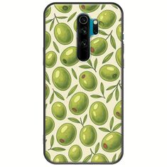 Olive Vibes Xiaomi Redmi Note 8 Pro Black TPU (Μαύρη Σιλικόνη)