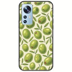 Olive Vibes Xiaomi 12 / 12X Black TPU (Μαύρη Σιλικόνη)