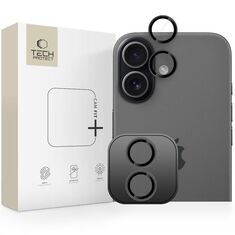 Tech Protect Camring Fit+ Black προστασία κάμερας iPhone 17