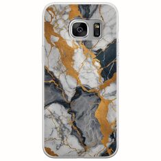 The Marble Collection - Artistic Samsung Galaxy S6 Flexible TPU (Διάφανη Σιλικόνη)