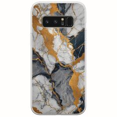The Marble Collection - Artistic Samsung Galaxy Note 8 Flexible TPU (Διάφανη Σιλικόνη)