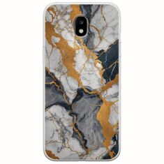 The Marble Collection - Artistic Samsung Galaxy J5(2017) Flexible TPU (Διάφανη Σιλικόνη)