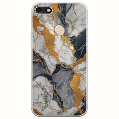 The Marble Collection - Artistic Huawei P9 Lite Mini Flexible TPU (Διάφανη Σιλικόνη)