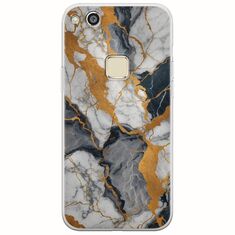 The Marble Collection - Artistic Huawei P10 Lite Flexible TPU (Διάφανη Σιλικόνη)