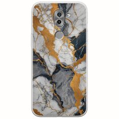 The Marble Collection - Artistic Huawei Honor 6X Flexible TPU (Διάφανη Σιλικόνη)