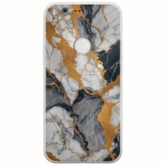 The Marble Collection - Artistic Google Pixel Flexible TPU (Διάφανη Σιλικόνη)
