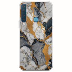 The Marble Collection - Artistic Samsung Galaxy A9 2018 Flexible TPU (Διάφανη Σιλικόνη)