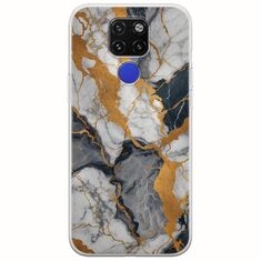 The Marble Collection - Artistic Huawei Mate 20 Flexible TPU (Διάφανη Σιλικόνη)