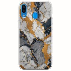 The Marble Collection - Artistic Samsung Galaxy A20e Flexible TPU (Διάφανη Σιλικόνη)