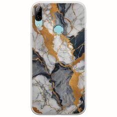The Marble Collection - Artistic Huawei Y7 2019 Flexible TPU (Διάφανη Σιλικόνη)