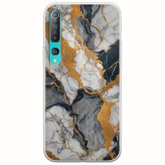 The Marble Collection - Artistic Xiaomi Mi Note 10 / Mi Note 10 Pro Flexible TPU (Διάφανη Σιλικόνη)