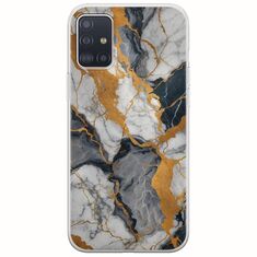The Marble Collection - Artistic Samsung Galaxy A71 Flexible TPU (Διάφανη Σιλικόνη)