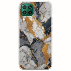 The Marble Collection - Artistic Huawei P40 Lite Flexible TPU (Διάφανη Σιλικόνη)