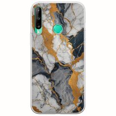 The Marble Collection - Artistic Huawei P40 Lite E Flexible TPU (Διάφανη Σιλικόνη)