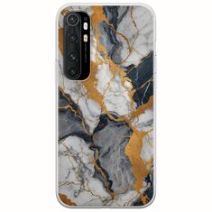 The Marble Collection - Artistic Xiaomi Mi Note 10 Lite Flexible TPU (Διάφανη Σιλικόνη)