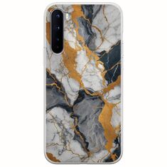 The Marble Collection - Artistic OnePlus Nord Flexible TPU (Διάφανη Σιλικόνη)