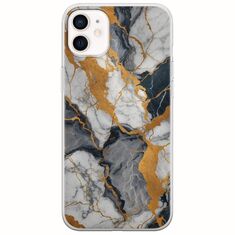 The Marble Collection - Artistic iPhone 12 Flexible TPU (Διάφανη Σιλικόνη)