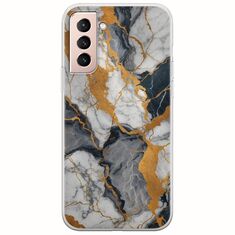 The Marble Collection - Artistic Samsung Galaxy S21 Flexible TPU (Διάφανη Σιλικόνη)