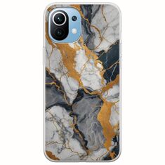 The Marble Collection - Artistic Xiaomi Mi 11 Flexible TPU (Διάφανη Σιλικόνη)
