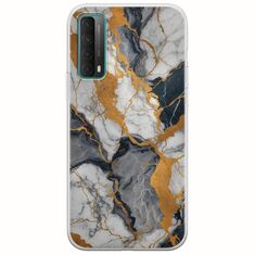 The Marble Collection - Artistic Huawei P Smart 2021 Flexible TPU (Διάφανη Σιλικόνη)