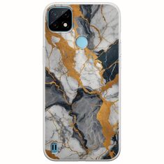 The Marble Collection - Artistic Realme C21Y / Realme C25Y Flexible TPU (Διάφανη Σιλικόνη)