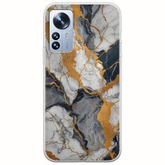 The Marble Collection - Artistic Xiaomi 12 Pro Flexible TPU (Διάφανη Σιλικόνη)