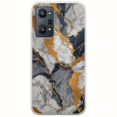 The Marble Collection - Artistic Realme GT Neo 2 5G Flexible TPU (Διάφανη Σιλικόνη)