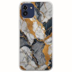 The Marble Collection - Artistic Samsung Galaxy A03 Flexible TPU (Διάφανη Σιλικόνη)