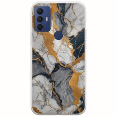 The Marble Collection - Artistic TCL 305 / 306 / 30E / 30SE Flexible TPU (Διάφανη Σιλικόνη)