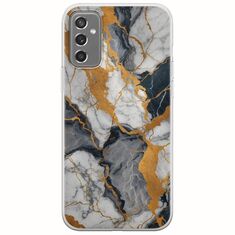 The Marble Collection - Artistic Samsung Galaxy M13 4G Flexible TPU (Διάφανη Σιλικόνη)