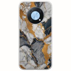 The Marble Collection - Artistic Huawei Nova Y90 Flexible TPU (Διάφανη Σιλικόνη)
