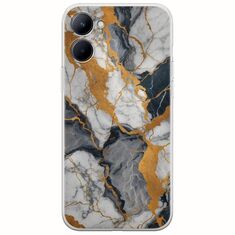 The Marble Collection - Artistic Realme C33 Flexible TPU (Διάφανη Σιλικόνη)