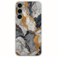 The Marble Collection - Artistic Samsung Galaxy S23 5G Flexible TPU (Διάφανη Σιλικόνη)
