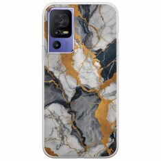 The Marble Collection - Artistic TCL 40 SE Flexible TPU (Διάφανη Σιλικόνη)