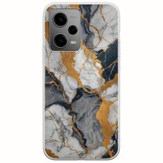 The Marble Collection - Artistic Xiaomi Poco X5 5G Flexible TPU (Διάφανη Σιλικόνη)