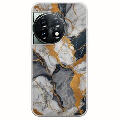 The Marble Collection - Artistic OnePlus 11 5G Flexible TPU (Διάφανη Σιλικόνη)