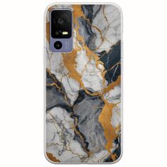 The Marble Collection - Artistic TCL 40R 5G Flexible TPU (Διάφανη Σιλικόνη)