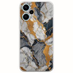 The Marble Collection - Artistic Xiaomi Poco F5 5G Flexible TPU (Διάφανη Σιλικόνη)
